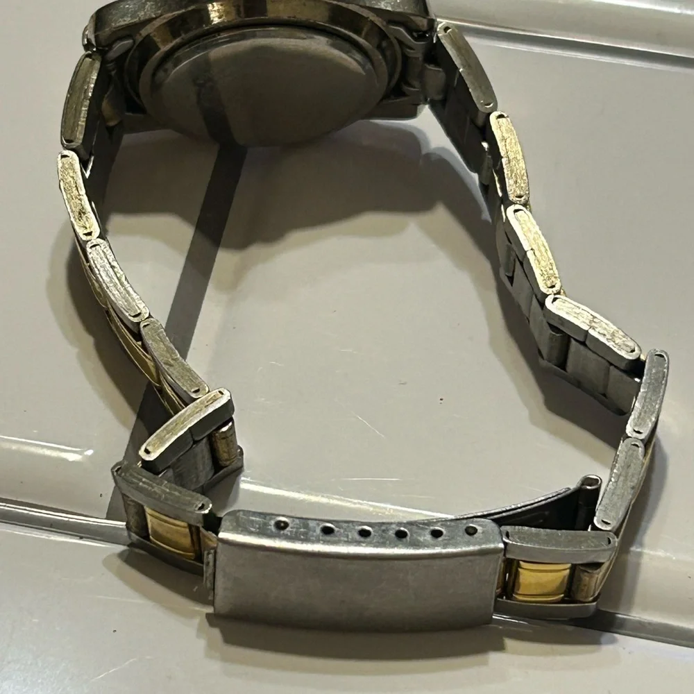 Black and Gold Men's Watch